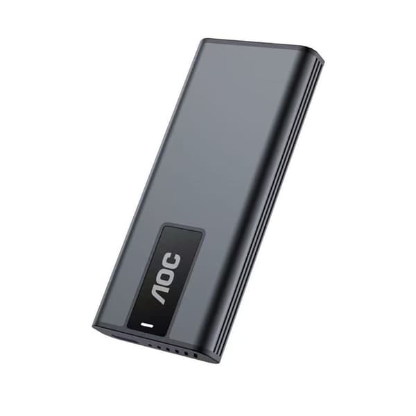 AOC M-100 SSD-kabinet - højhastigheds USB 3.2 mobilt harddiskkabinet