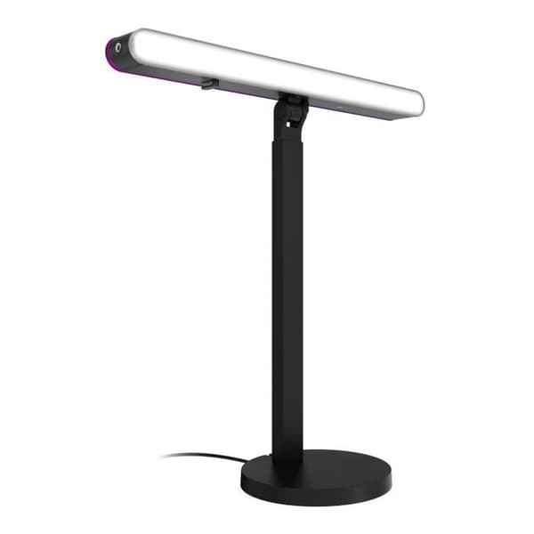 Ringljus Logitech G Litra Beam LX dubbel premium RGB LED streaming accentljus med TrueSoft, LIGHTSYNC, Bluetooth