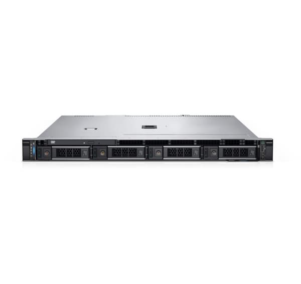 Dell Server PowerEdge R250 Xeon E-2314/Inget RAM/Ingen hårddisk/4x3,5"(Hot-Plug)/PERC H355/iDrac9 Basic/1x700W PSU/Inget OS/3Y Grundläggande NBD-garan
