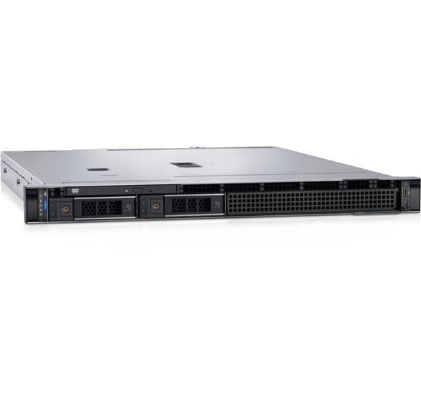 Dell Server PowerEdge R250 Xeon E-2314/Inget RAM/Ingen hårddisk/4x3,5"(Hot-Plug)/PERC H355/iDrac9 Basic/1x700W PSU/Inget OS/3Y Grundläggande NBD-garan