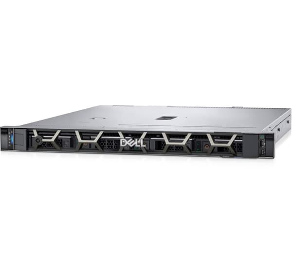 Dell Server PowerEdge R250 Xeon E-2314/Inget RAM/Ingen hårddisk/4x3,5"(Hot-Plug)/PERC H355/iDrac9 Basic/1x700W PSU/Inget OS/3Y Grundläggande NBD-garan