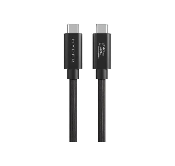 Hyper HyperDrive USB4 ytelseskabel - svart