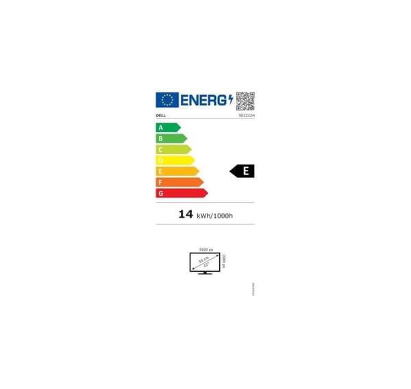 Dell, LCD, SE2222H Sort