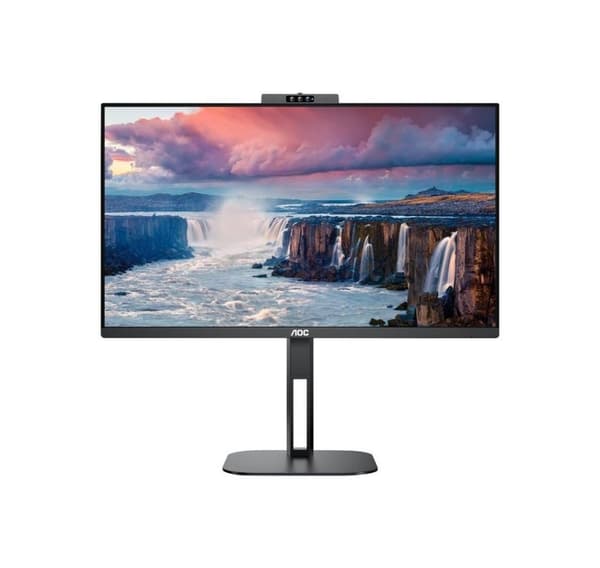 AOC, USB-C Monitor med Webcam, 24V5CW/BK