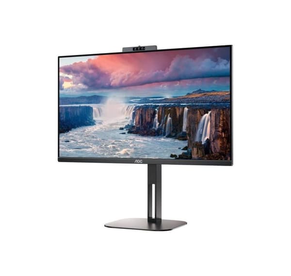 AOC, USB-C Monitor med Webcam, 24V5CW/BK