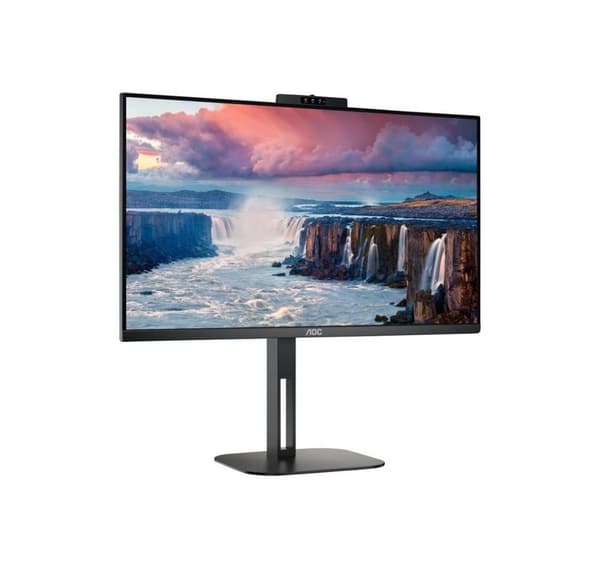 AOC, USB-C Monitor med Webcam, 24V5CW/BK
