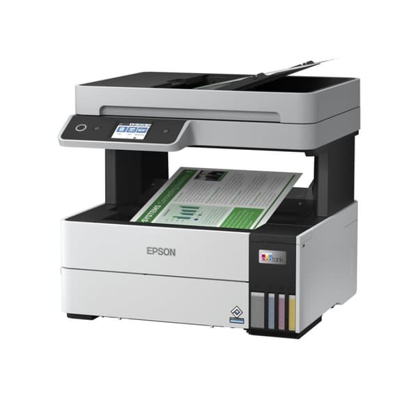 Epson, multifunktionsskrivare, EcoTank L6460 Svart, Vit