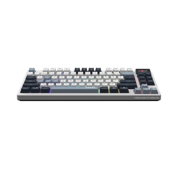 MSI, Gaming Keyboard, FORGE GK600 TKL WIRELESS SKY