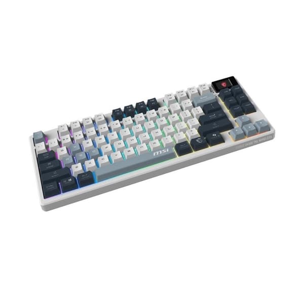 MSI, Gaming Keyboard, FORGE GK600 TKL WIRELESS SKY
