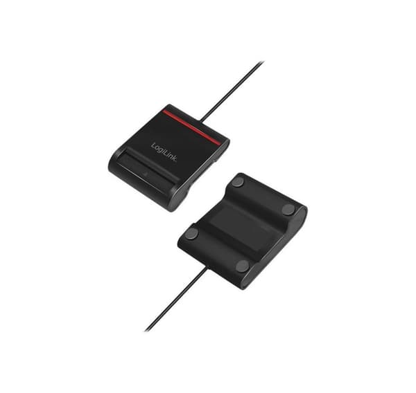 Logilink, kortläsare, USB 2.0 kortläsare, för smart ID, CR0047