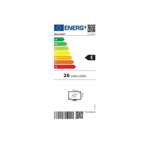 Sharp, TV, 32FH2EW
