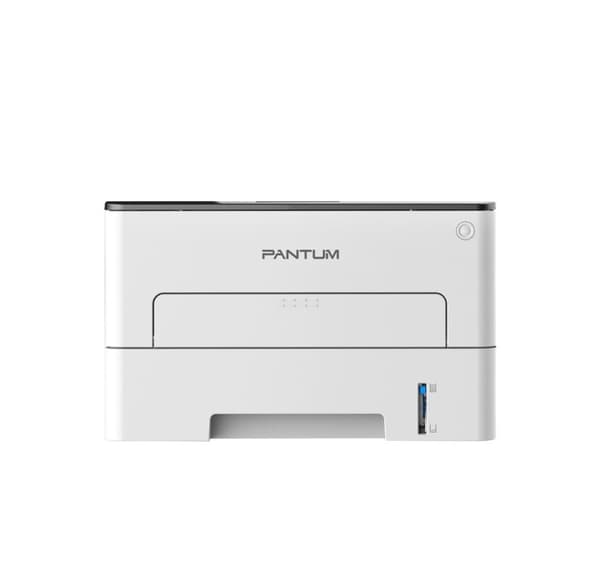 Pantum, printer, P3020D Sort, Hvid