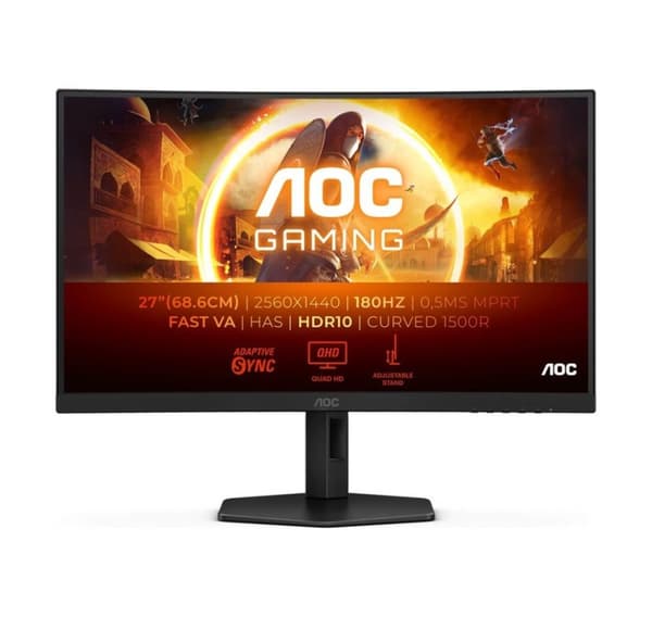 AOC, CQ27G4X Svart