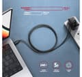 Miniatyrbild 4 av 6: AXAGON, USB-C till USB-C, Data och laddning USB 480Mbps kabel, 2,5 m, BUCM2-CM25AB