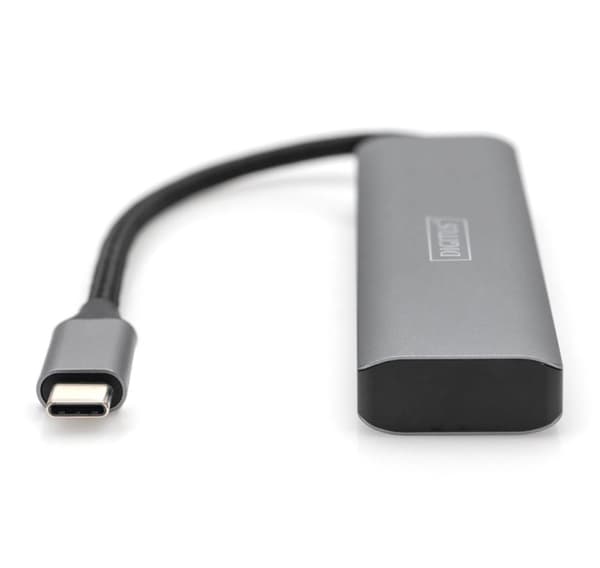 Digitus, USB-C Hub, USB-C 4 Port HUB 2x USB-A + 2x USB-C Gen2, DA-70245