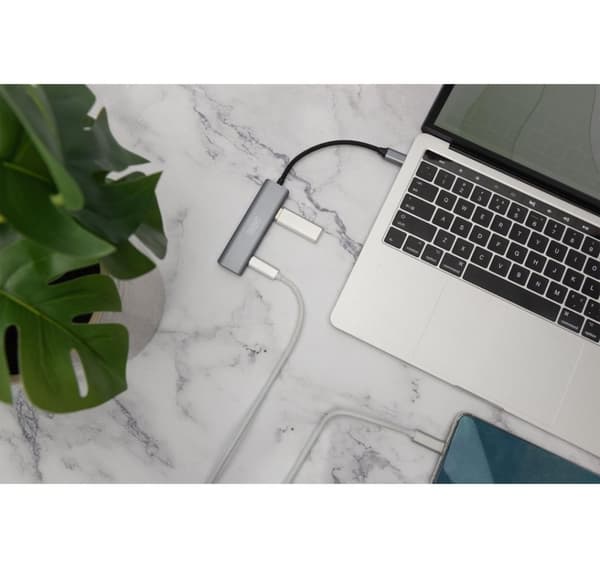 Digitus, USB-C Hub, USB-C 4 Port HUB 2x USB-A + 2x USB-C Gen2, DA-70245