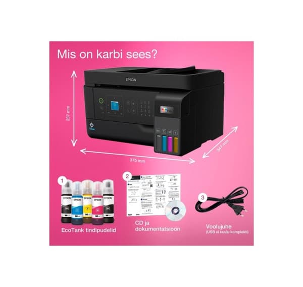 Epson, multifunktionel printer, EcoTank L5590