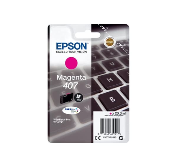 Epson, WF-4745-serien, bläckpatron L Magenta