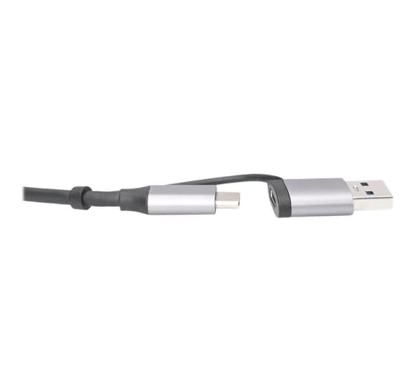 Digitus, USB3.0/USB C 3.1 till 2.5G Ethernet-adapter, USB Type-C Gigabit Ethernet-adapter 2.5G, USB-C + USB A (USB3.1/3.0), DN-3028