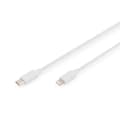 Miniatyrbilde 1 av 3: Digitus, USB-C til Lightning, Lightning til USB-C data-/ladekabel, DB-600109-020-W