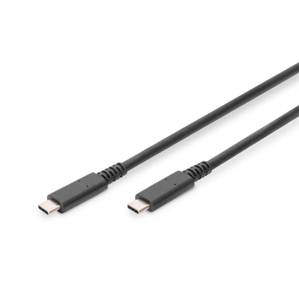 Digitus, USB-C - USB-C, USB 4.0 Type-C -liitäntäkaapeli, AK-300343-008-S