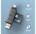 Miniatyrbilde 3 av 8: AXAGON, Mobil USB 3.2 Gen 1 MINI-kortleser med USB-C og USB-A-kontakter, CRE-DAC