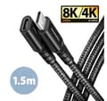 Pikkukuva 1 / 7: AXAGON, USB Type-C - USB Type-C, USB 20 Gbps -jatkokaapeli, BUCM32-CF15AB