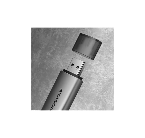 AXAGON, Mobil USB 3.2 Gen 1 kortlæser med USB-C og USB-A stik, CRE-SAC