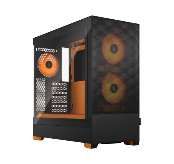 Fractal Design, Pop Air RGB Svart, Orange