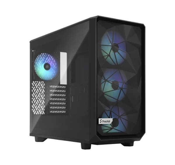 Fractal Design, Meshify 2 Lite RGB TG Light Tint Svart