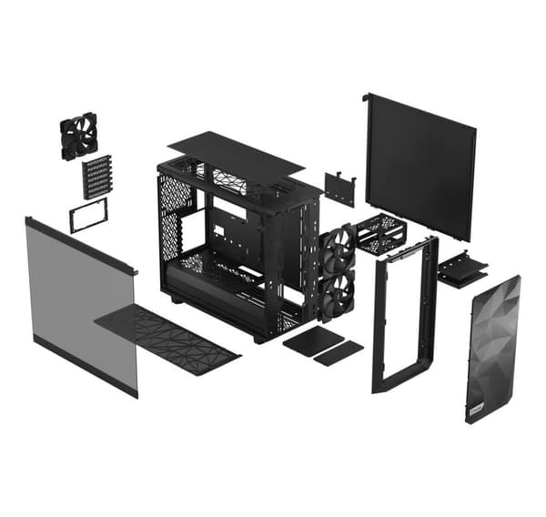 Fractal Design, Meshify 2 Lite, TG Light Tint