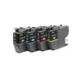 Miniatyrbilde 1 av 4: Brother, Brother LC421XL - 4-pakning - XL - svart, gul, cyan, magenta - original - blekkpatron, Brother LC, LC421XLVAL