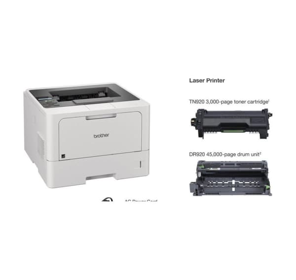 Brother, Mono Laser Printer, HL-L5210DN
