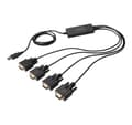 Miniatyrbillede 1 af 3: Digitus, USB til seriel adapter, USB 2.0 til 4xRS232 kabel, DA-70159