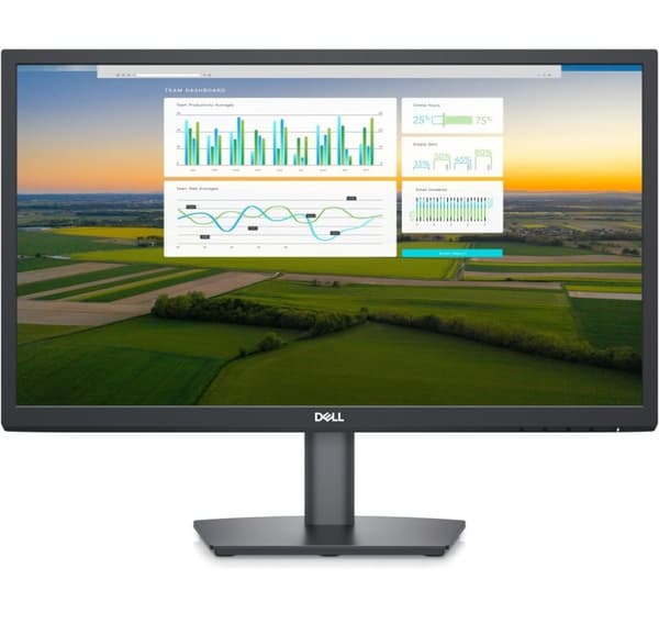 Dell, LCD-skärm, E2222H Svart
