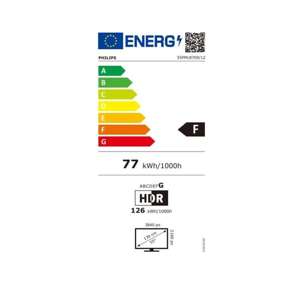 Philips, 4K QD Mini-LED TV, 55PML8709/12