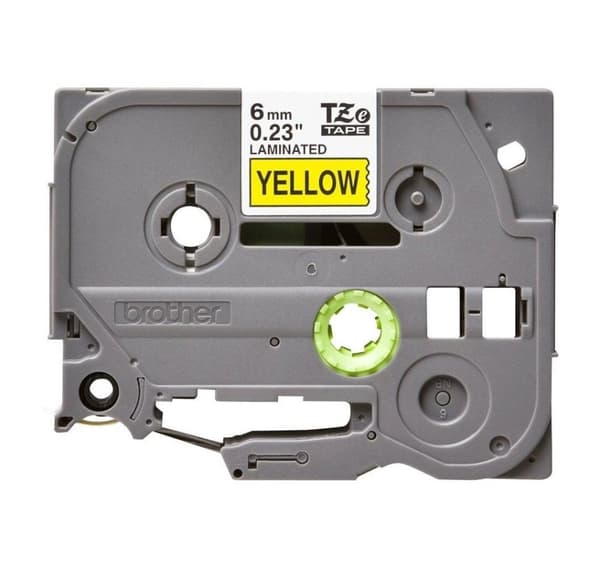 Brother, TZe-611 lamineret tape