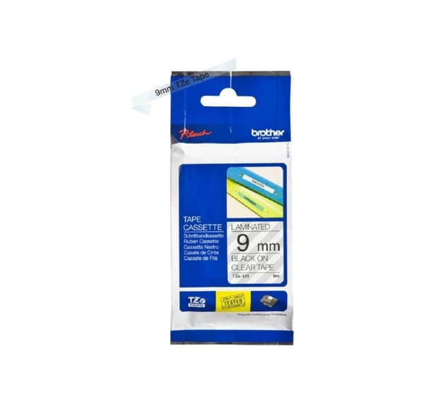 Brother, TZe-121 lamineret tape