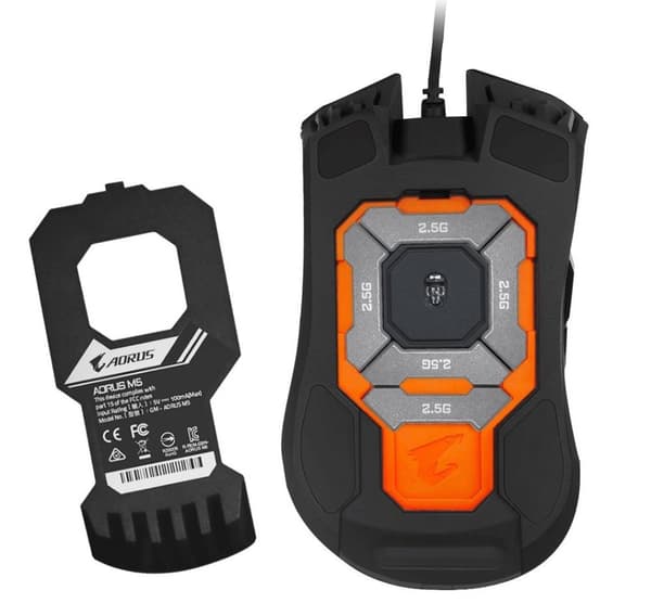 Gigabyte, USB-mus, AORUS M5