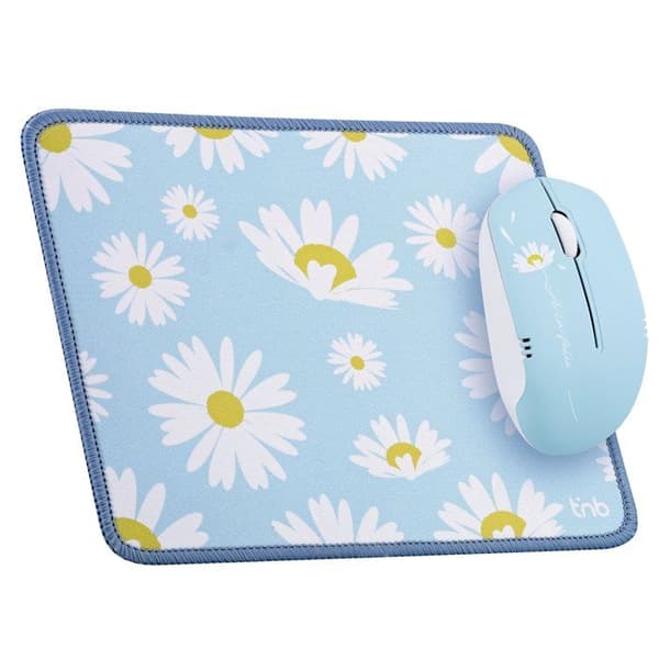 T'nB - Paket med designmatta och mus DAISY - EXKLUSIV KOLLEKTION