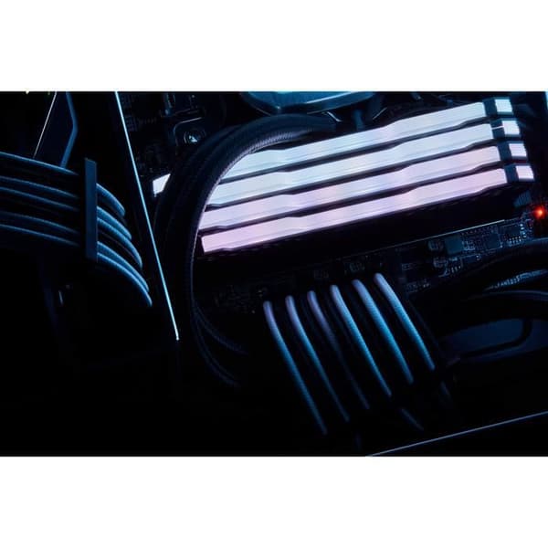 PCIe-kabel - CORSAIR - Premium Individual Sleeved - 2 kontakter - Typ 4 - Vit