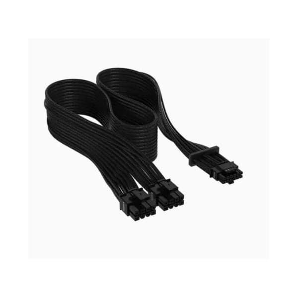 PCIe-kabel - CORSAIR - Gen 5 - 600W - Svart - Individuellt skärmad
