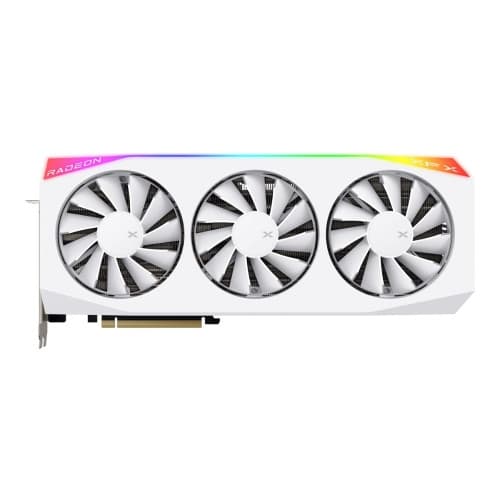 XFX Mercury Radeon RX 9070XT OC - Magnetic Air Edition - grafikkort - Radeon RX 9070 XT - 16 GB - vit Vit