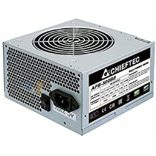 Chieftec APB-500B8 strömförsörjning 500 W ATX Silver - Strömförsörjningar (500 W, 230 V,