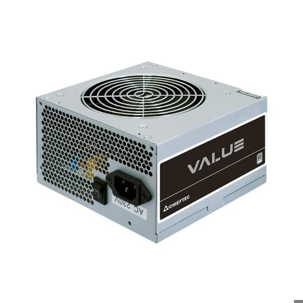 Chieftec APB-500B8 strömförsörjning 500 W ATX Silver - Strömförsörjningar (500 W, 230 V, Silver