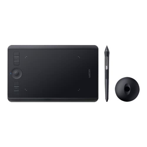 Wacom Intuos Pro Small - digitaliserare - Bluetooth, USB 2.0 - svart