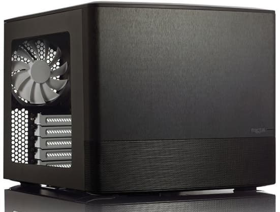 Datamaskinvesker, Node 804 Black - Vindu, Fractal Design Sort