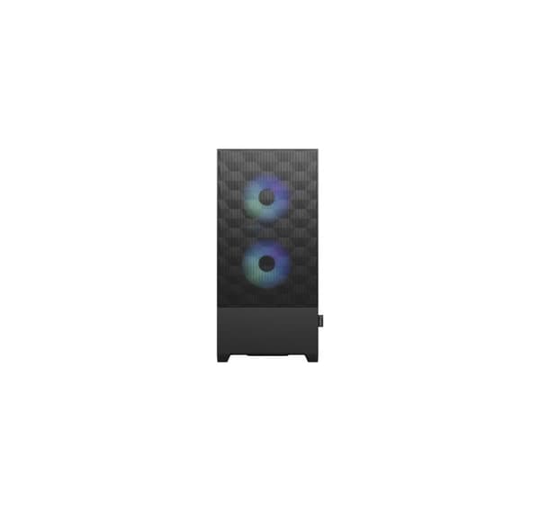 PC-deksler, Pop Air RGB Black TG Clear Tint, Fractal Design