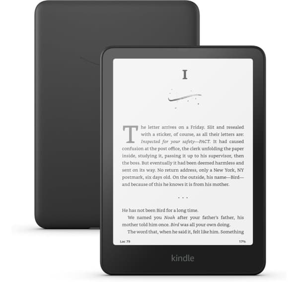 Amazon Kindle Paperwhite 2024 12th Gen 16GB, musta musta