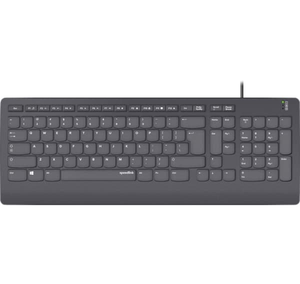 Speedlink-tangentbord Hi-Genic US (SL-640009-BK-US)